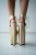 Złote buty do exotic pole dance 20 cm